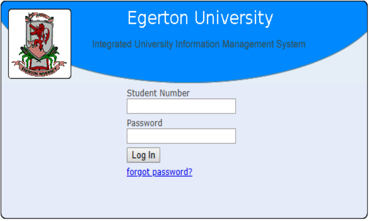 Egerton University Students Portal Login