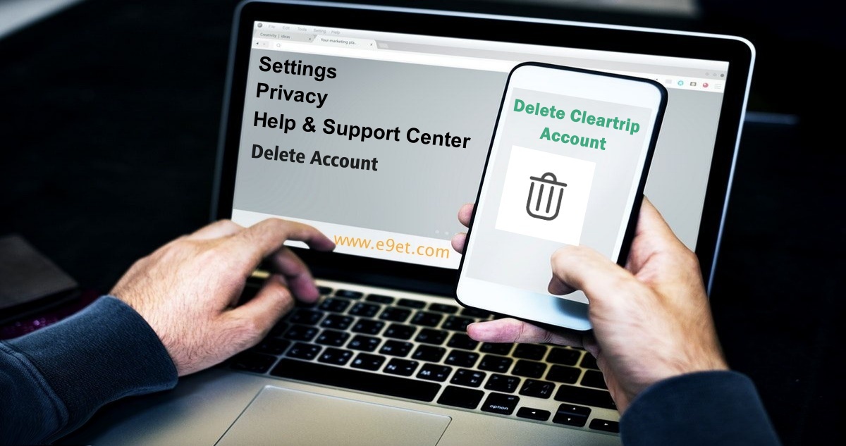 Delete Cleartrip Account Image