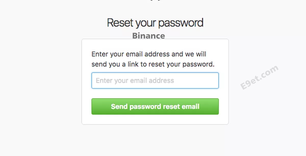 Recover Binance Account without Phone Number