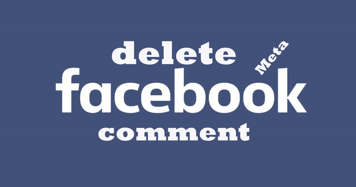 Delete Facebook Comment on Phone