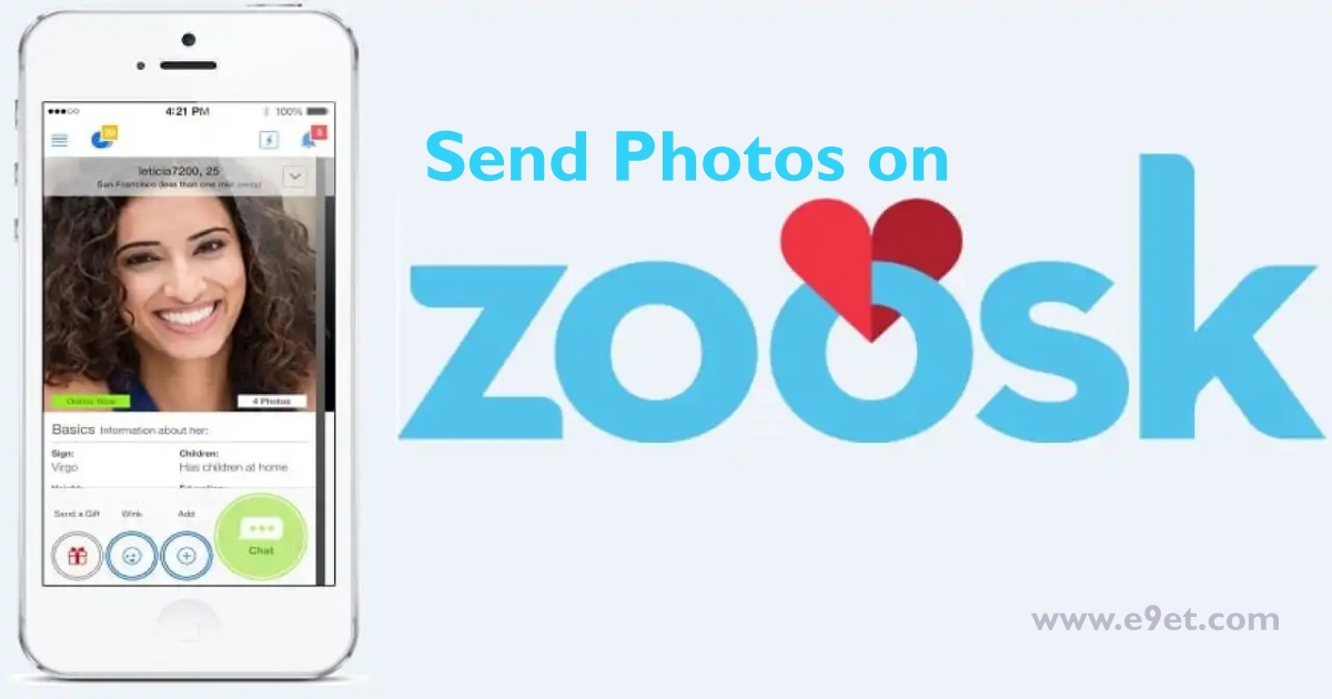 Send Photos on Zoosk