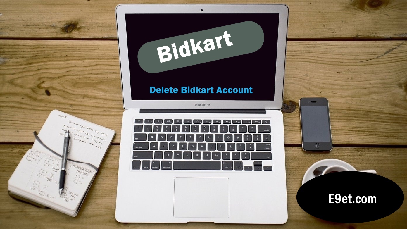 Bidkart Account Delete