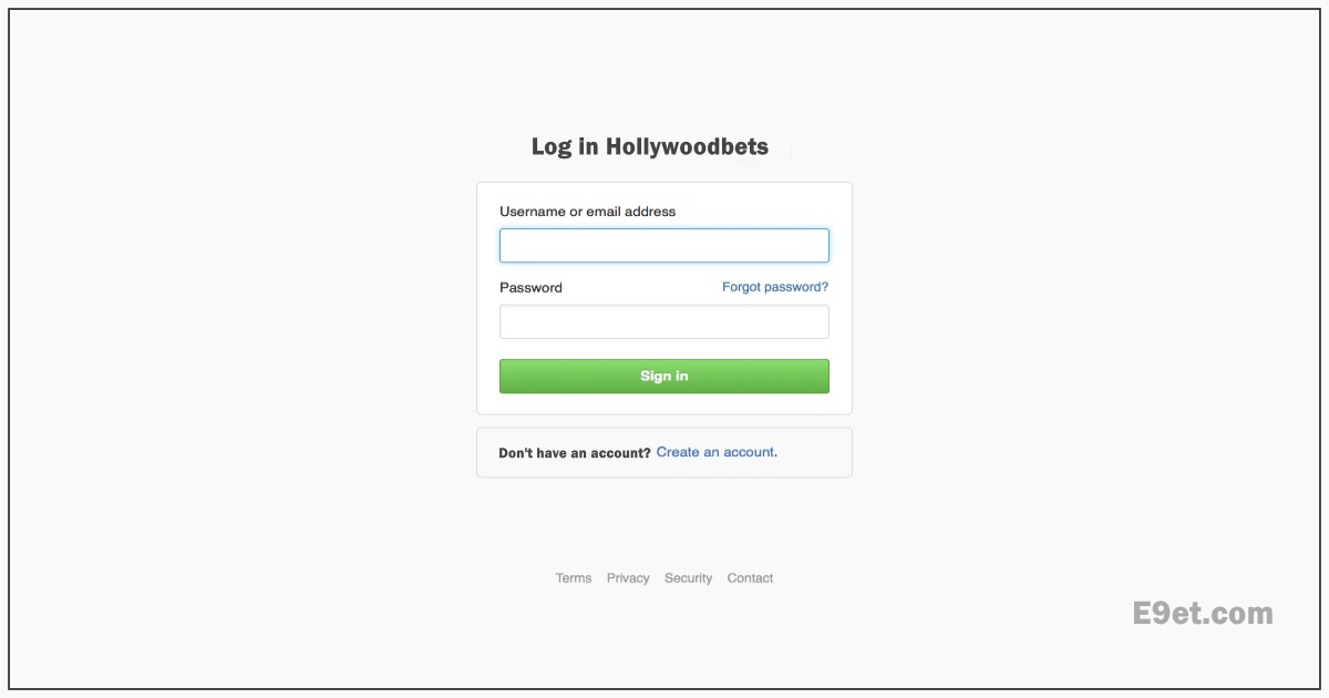 Hollywoodbets Login Account