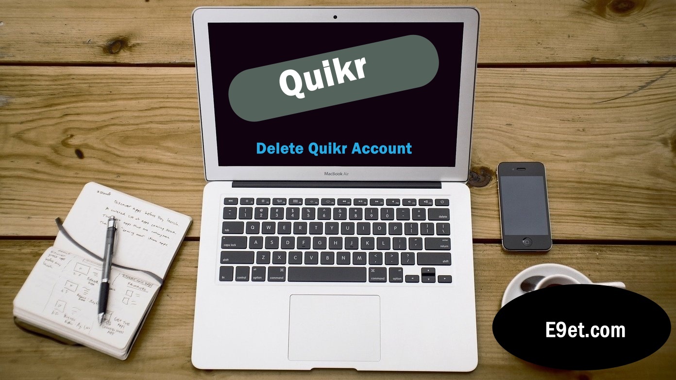 Delete Quikr Account