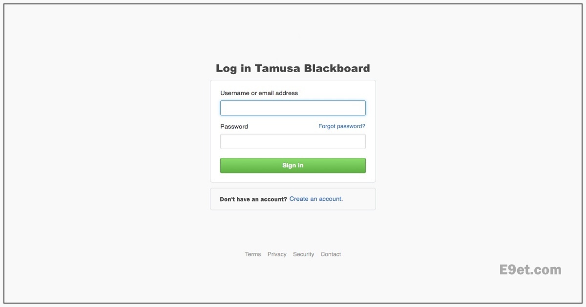 Tamusa Blackboard