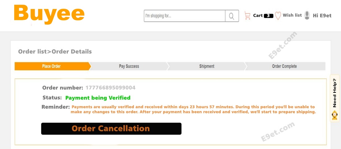 How to Cancel Order on Buyee and Get a Refund E9et