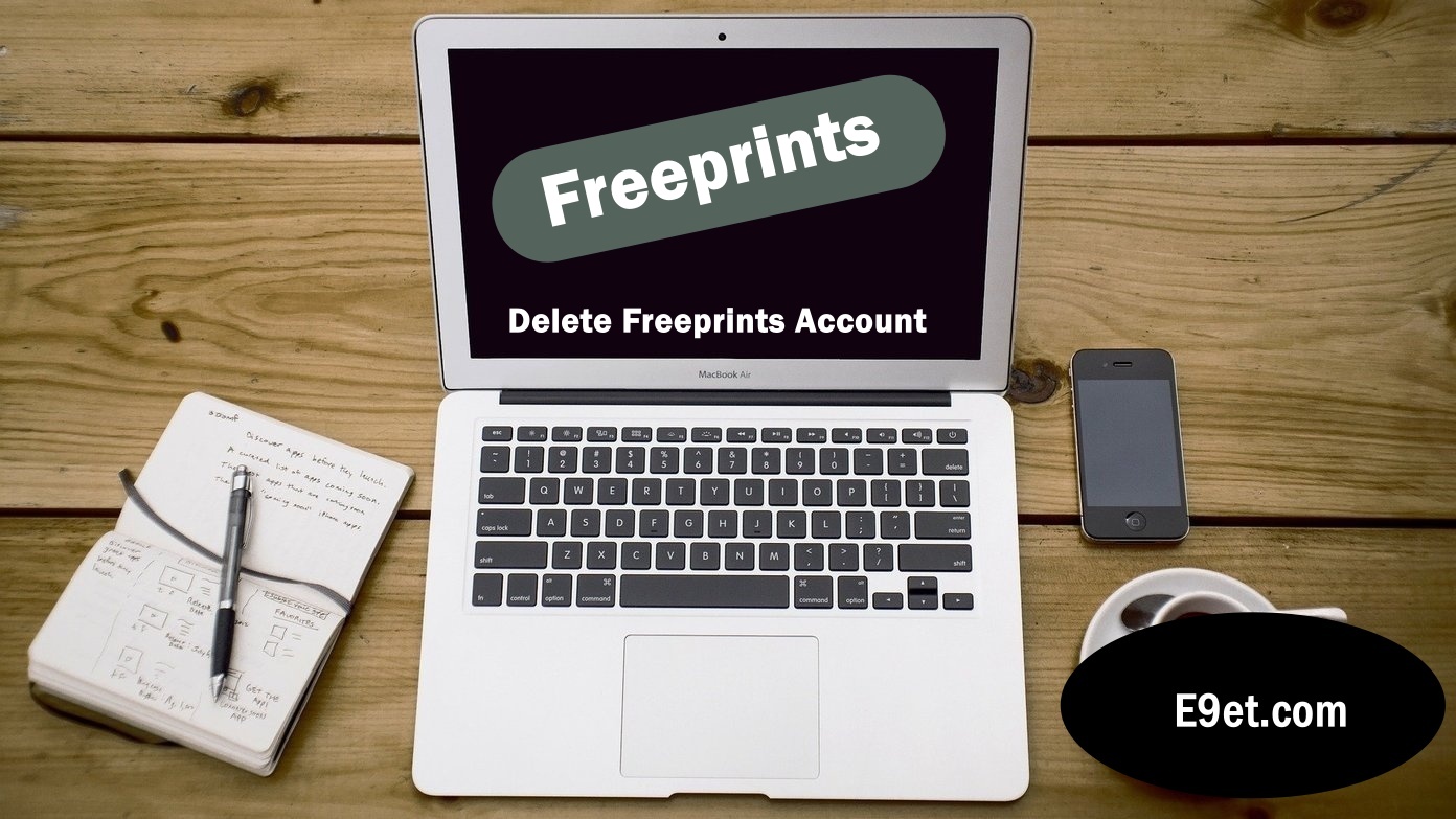 Delete Freeprints Account
