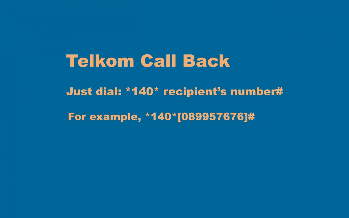 Telkom Call Back