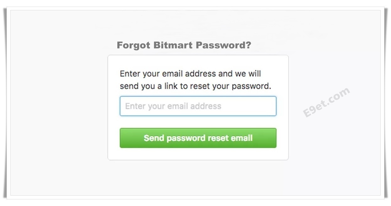 How to Recover Bitmart Account