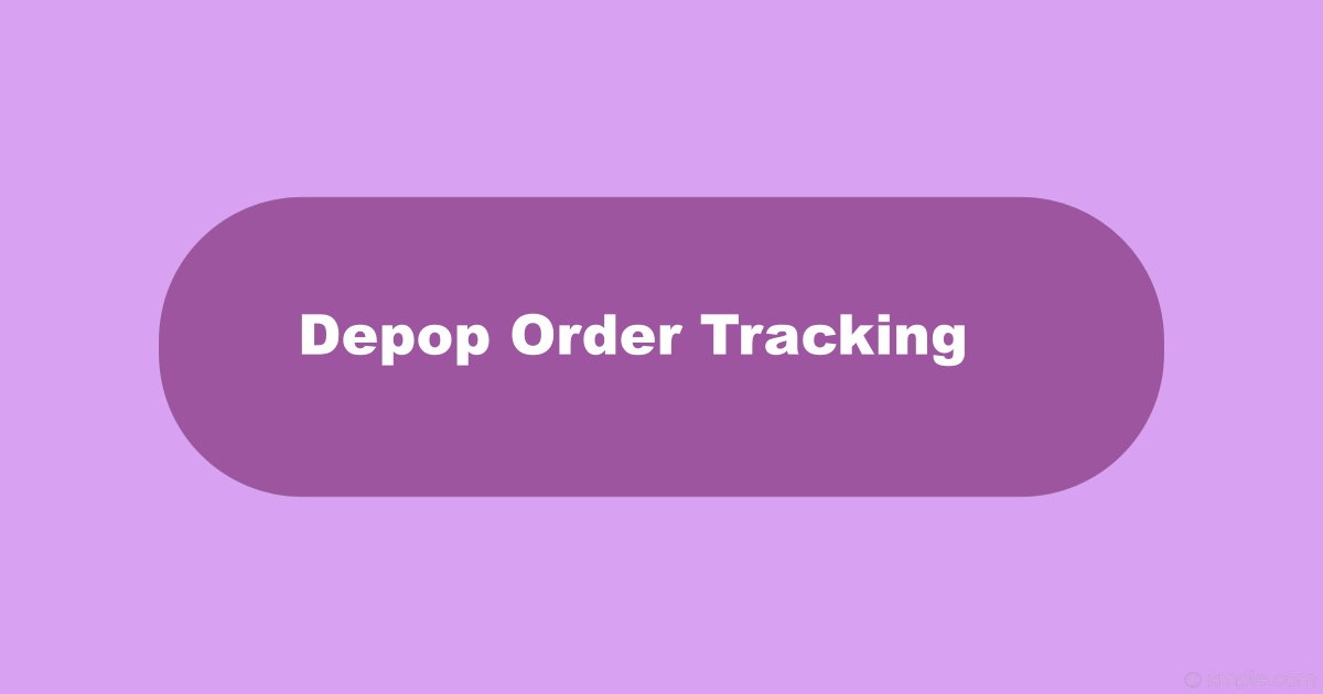 Track Depop Order