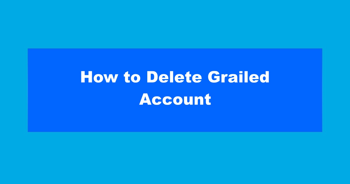 How to Delete Grailed Account