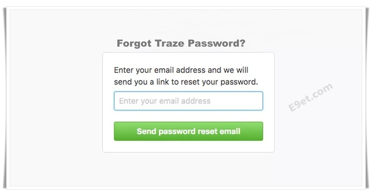 How to Recover Traze Account And Its Password