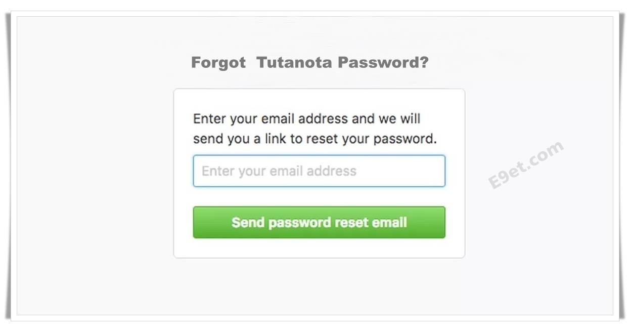 How to Recover Tutanota Account