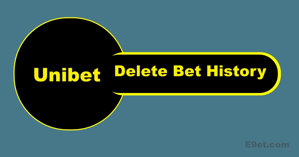 Delete Unibet History