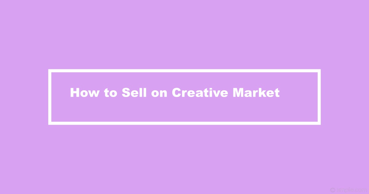 Sell On Creative Market