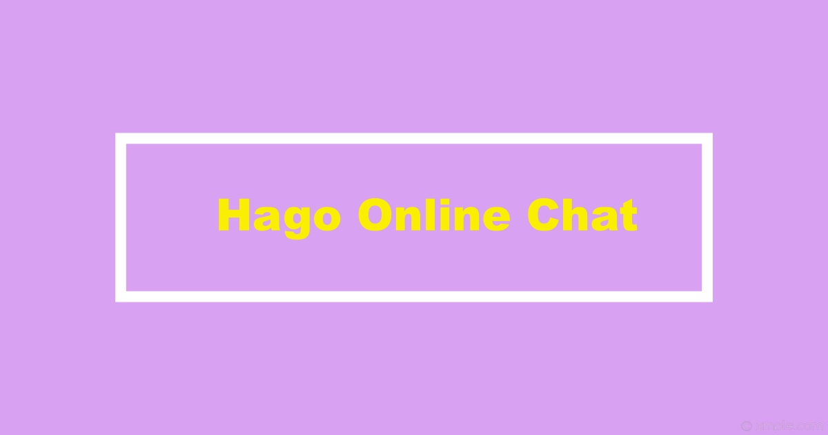 Hago Online Chat