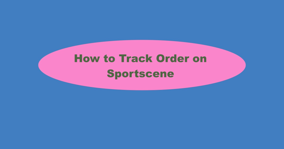 Sportscene Order Tracking