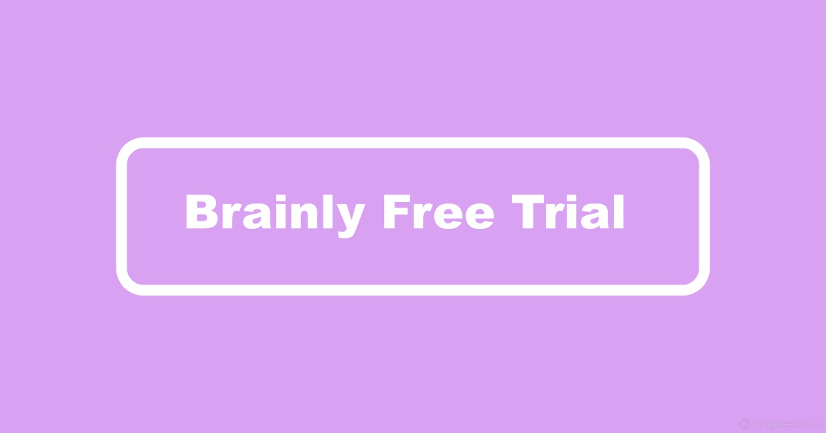 Brainly Free Trial