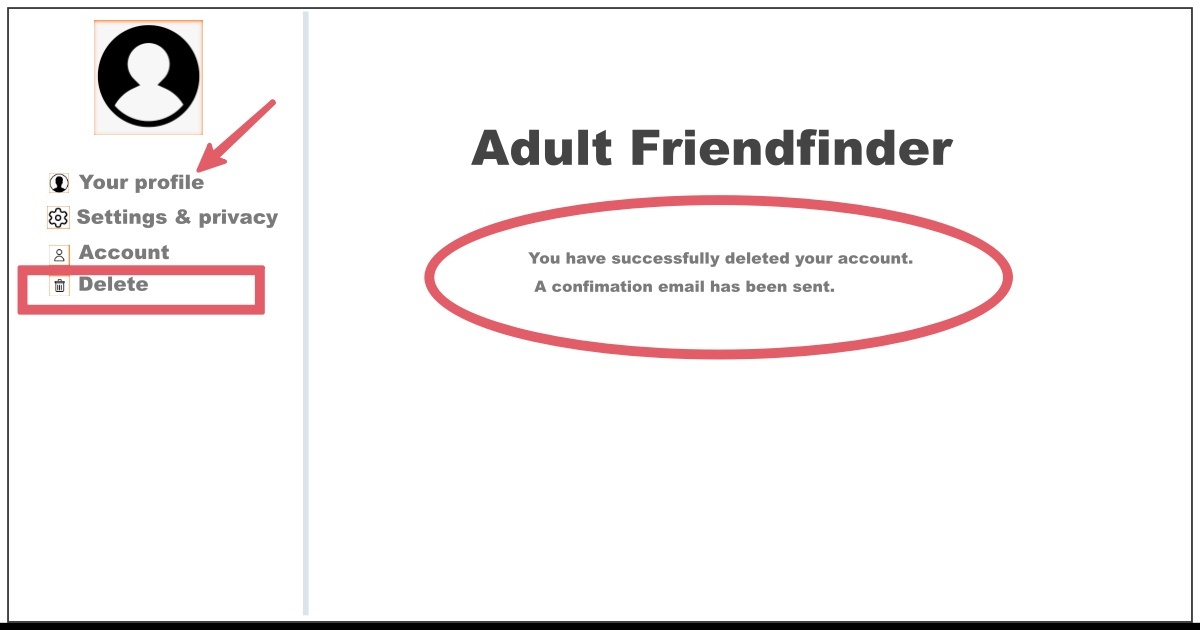 Image of How to Delete Adult Friendfinder Account