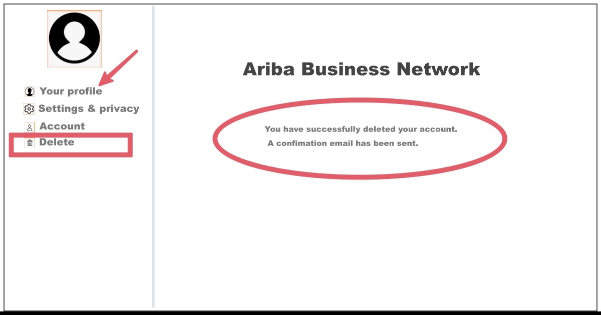 Image of How to Cancel Ariba Business Network Account