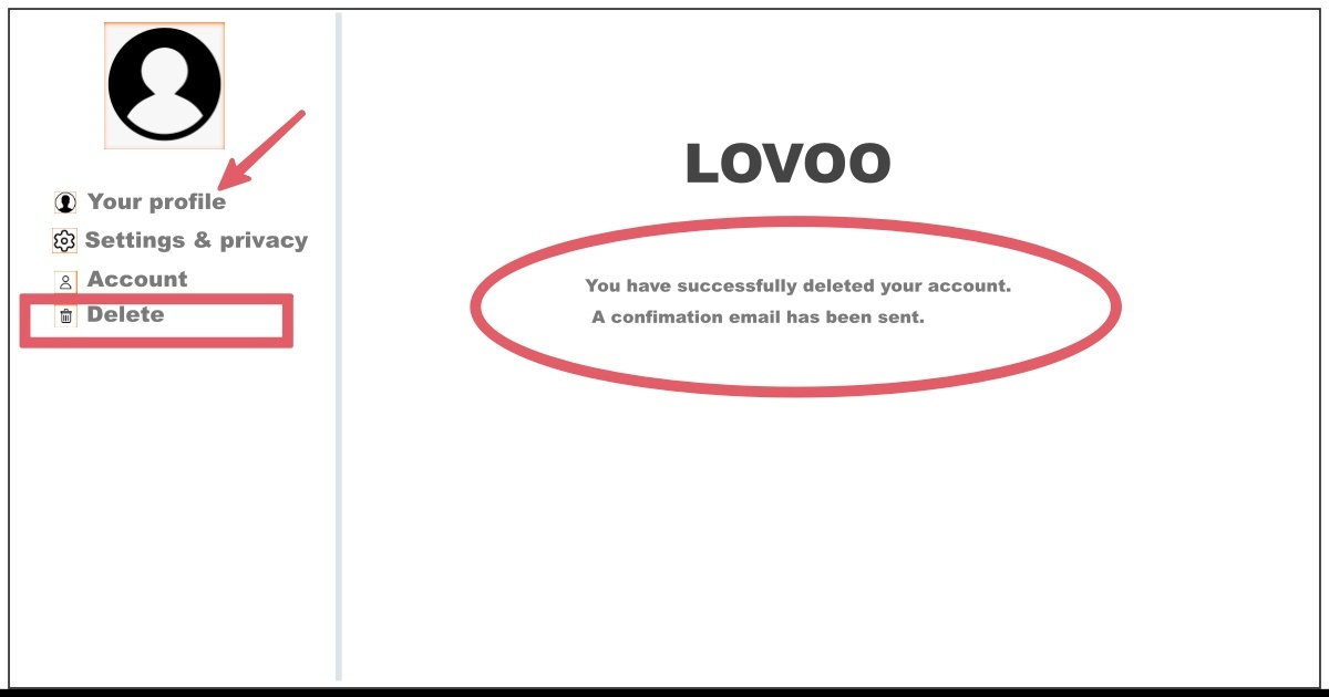 Image of How to Delete LOVOO Account