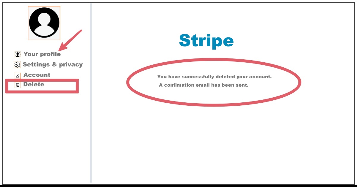 Image of How to Delete Stripe Account