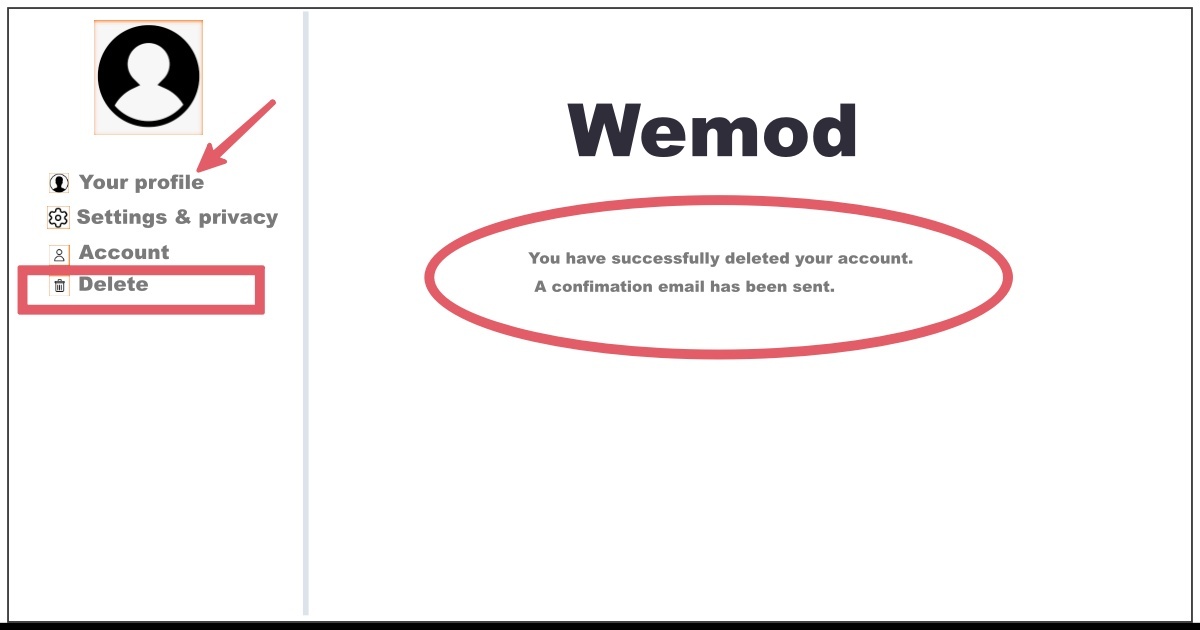 Image of How to Delete Account on Wemod