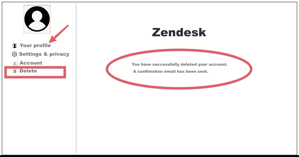 Image of How to Delete Zendesk Account