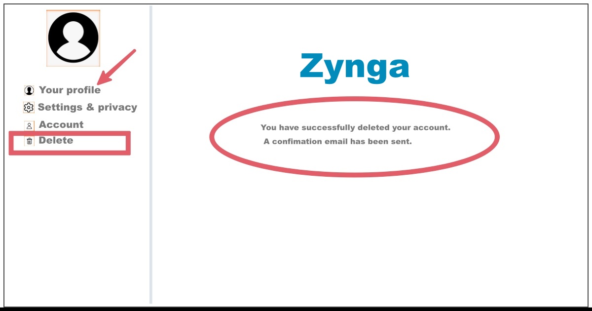 Image of How to Delete Zynga Account