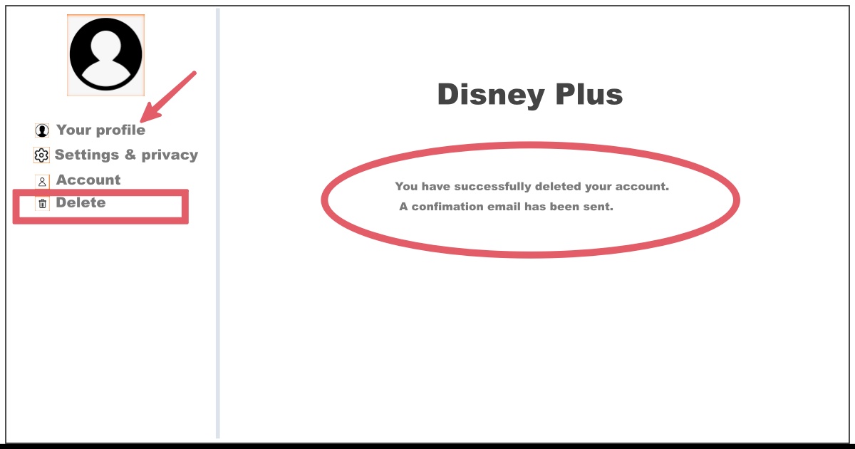 Image of How to Delete Disney Plus Free Trial Account