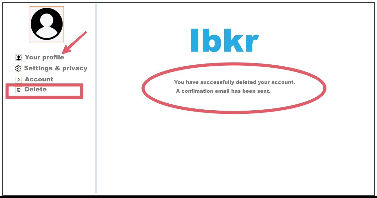 Image of How to Delete Ibkr Free Trial Account