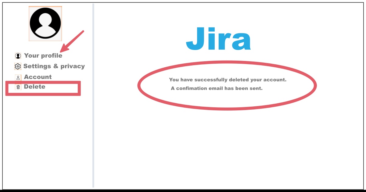 Image of How to Delete Jira Free Trial Account