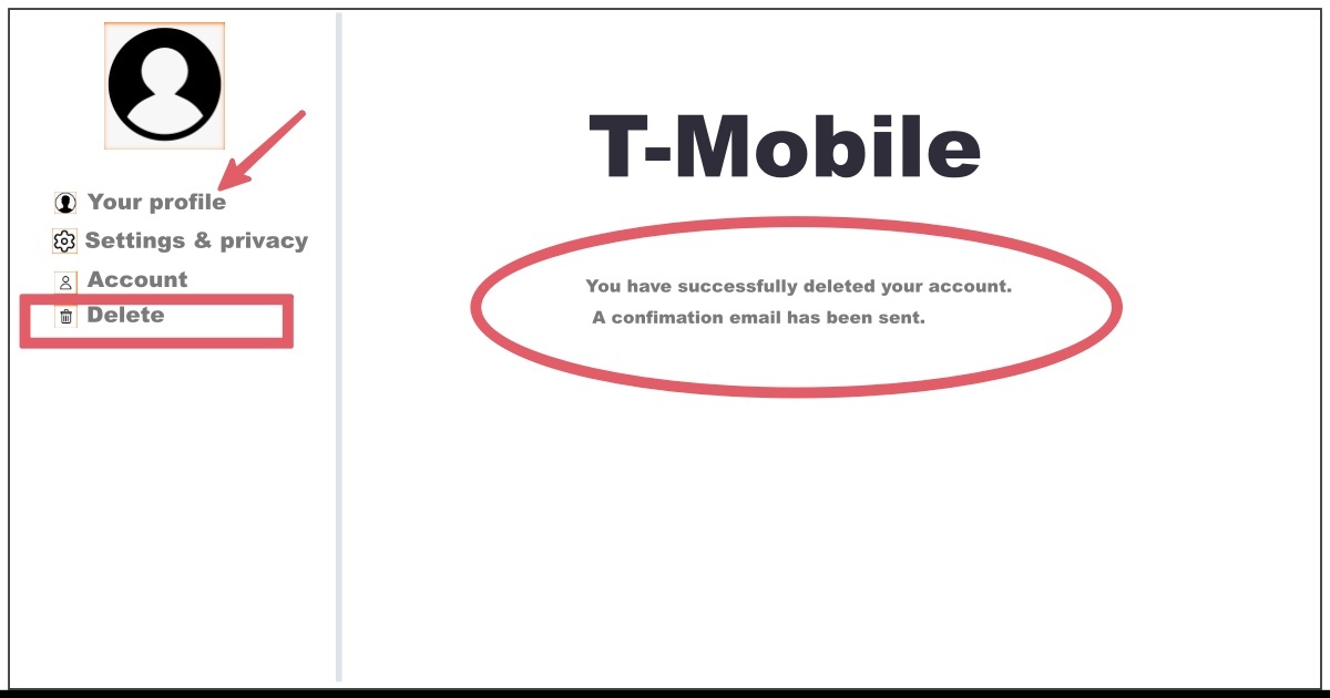 Image of How to Delete T-Mobile Account