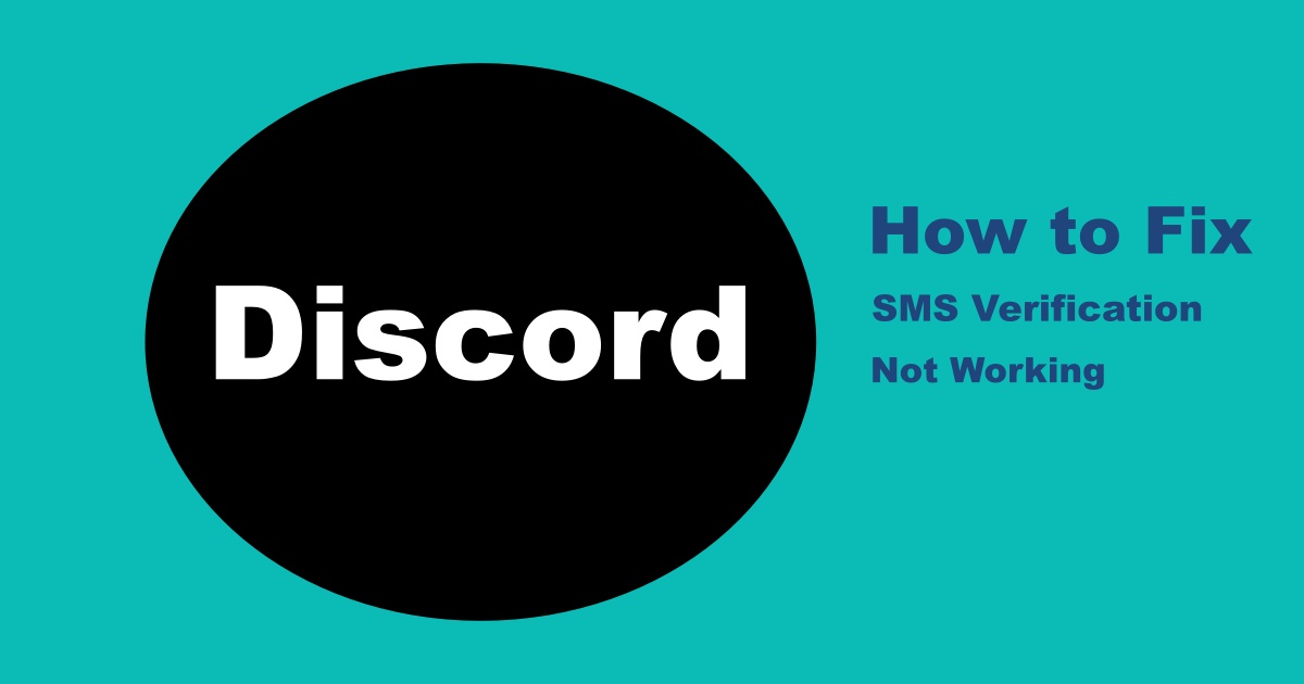 Discord SMS Verification