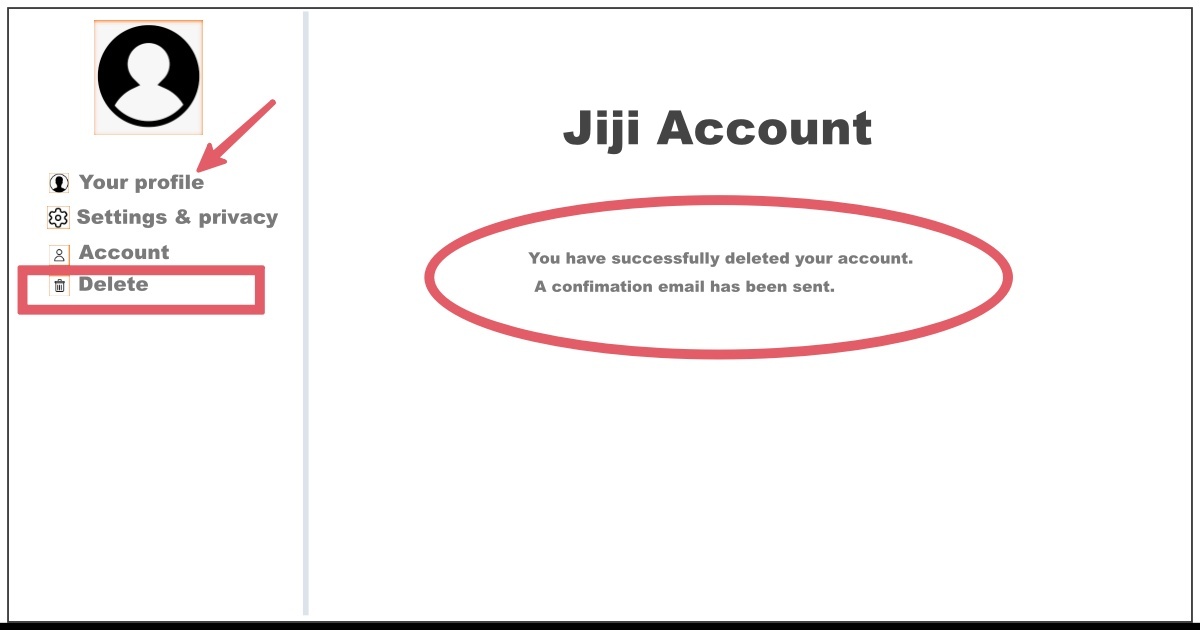 Jiji Account Delete