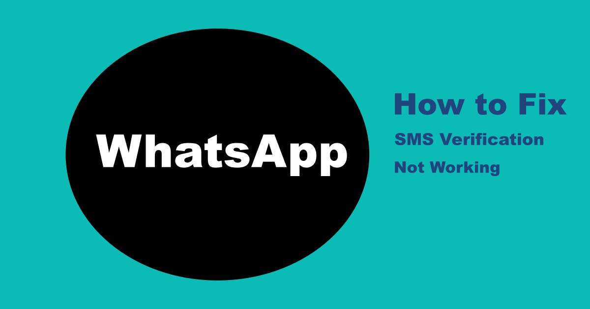 WhatsApp SMS Verification