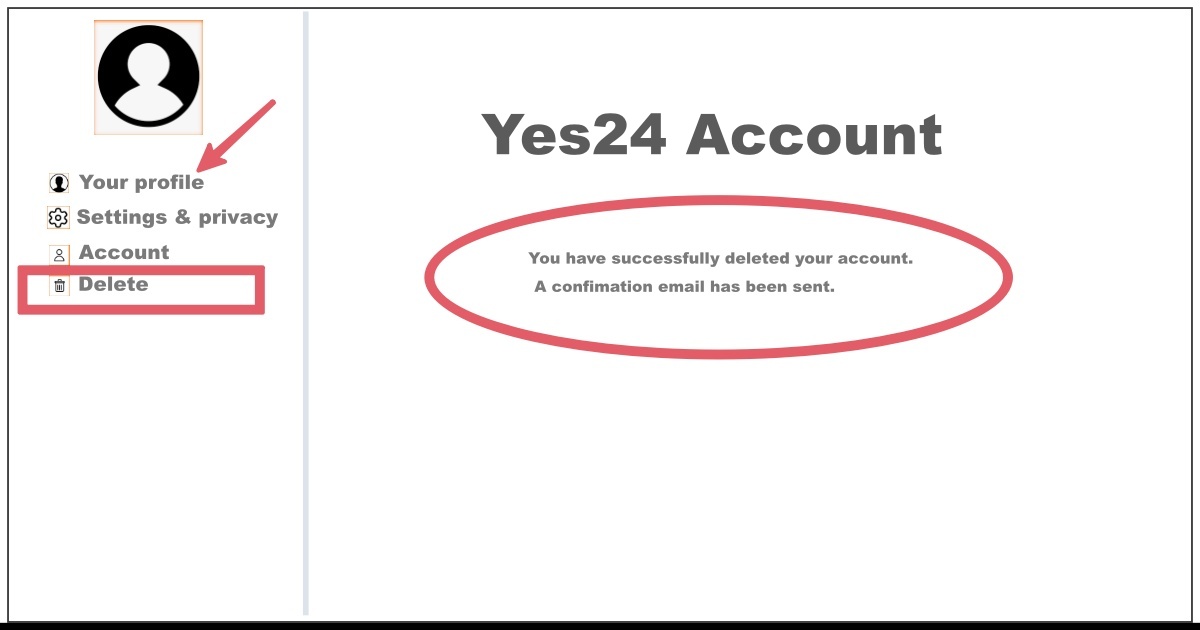 How to Delete Yes24 Account
