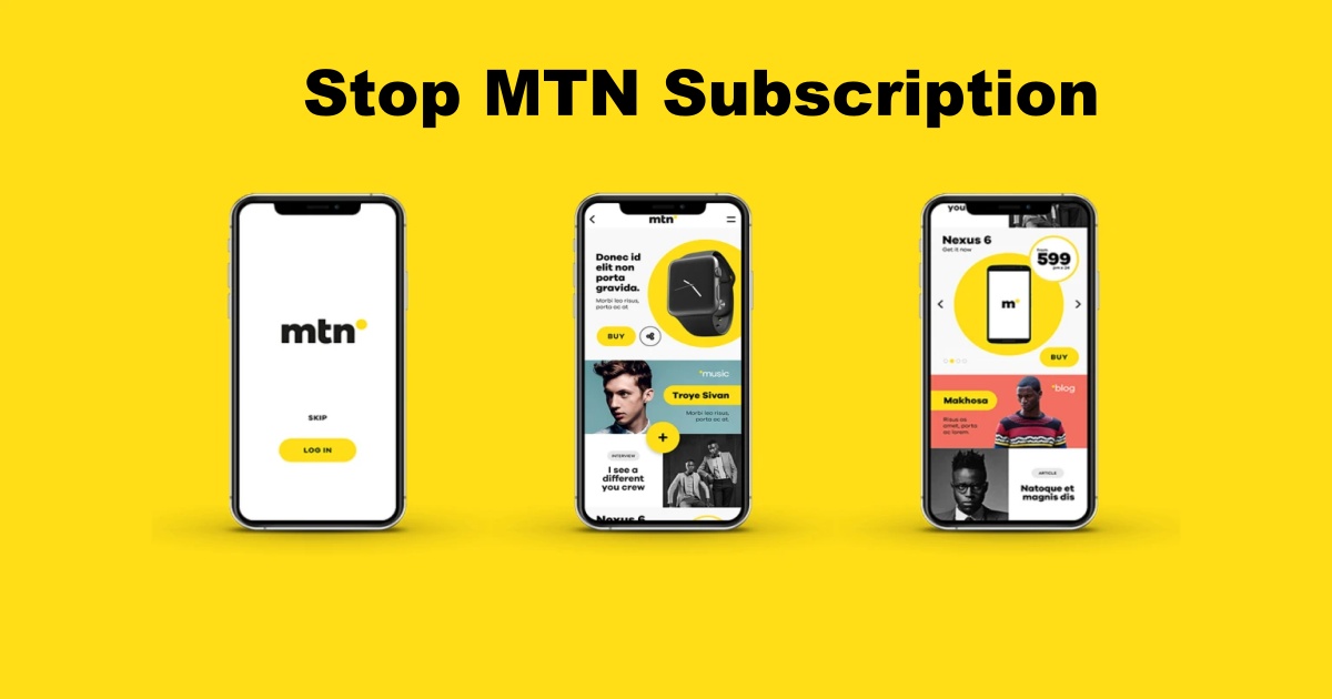 How to Stop Subscriptions on MTN