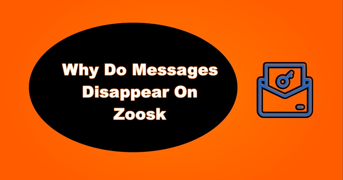 Why Do Messages Disappear On Zoosk