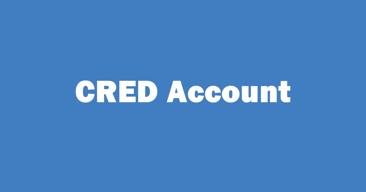 How to Reactivate CRED Account