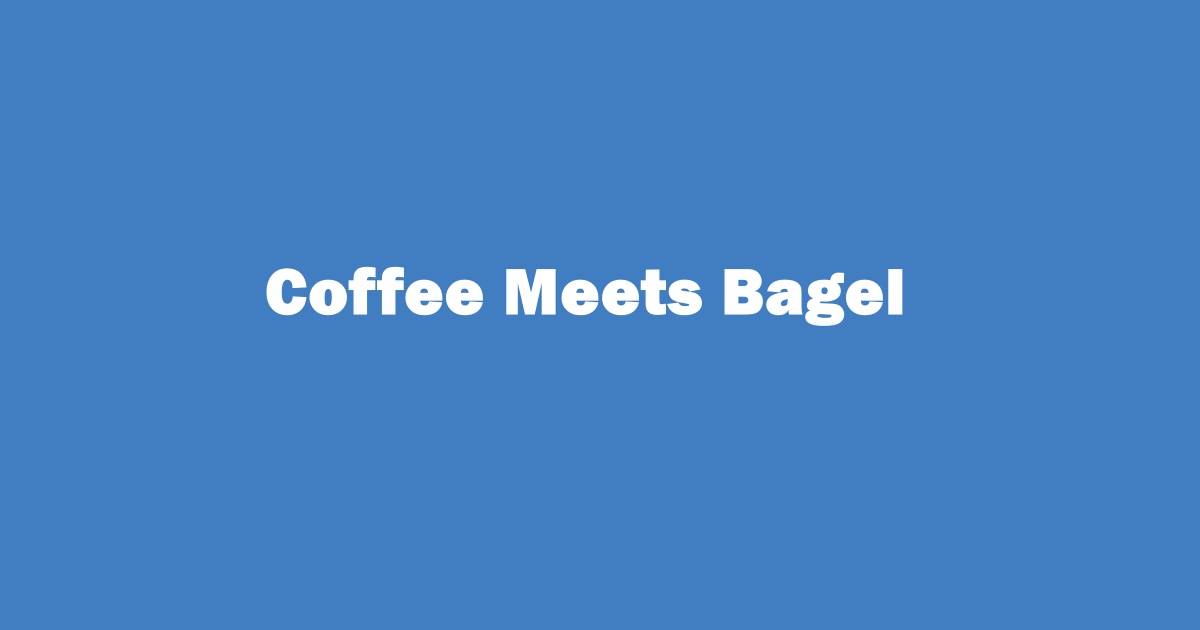 Coffee Meets Bagel Profile Picture Disappeared