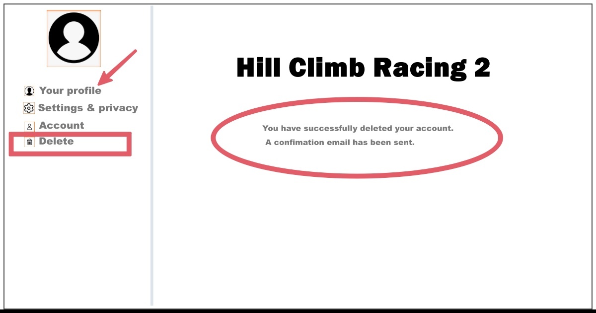 How to Delete Hill Climb Racing 2 Account