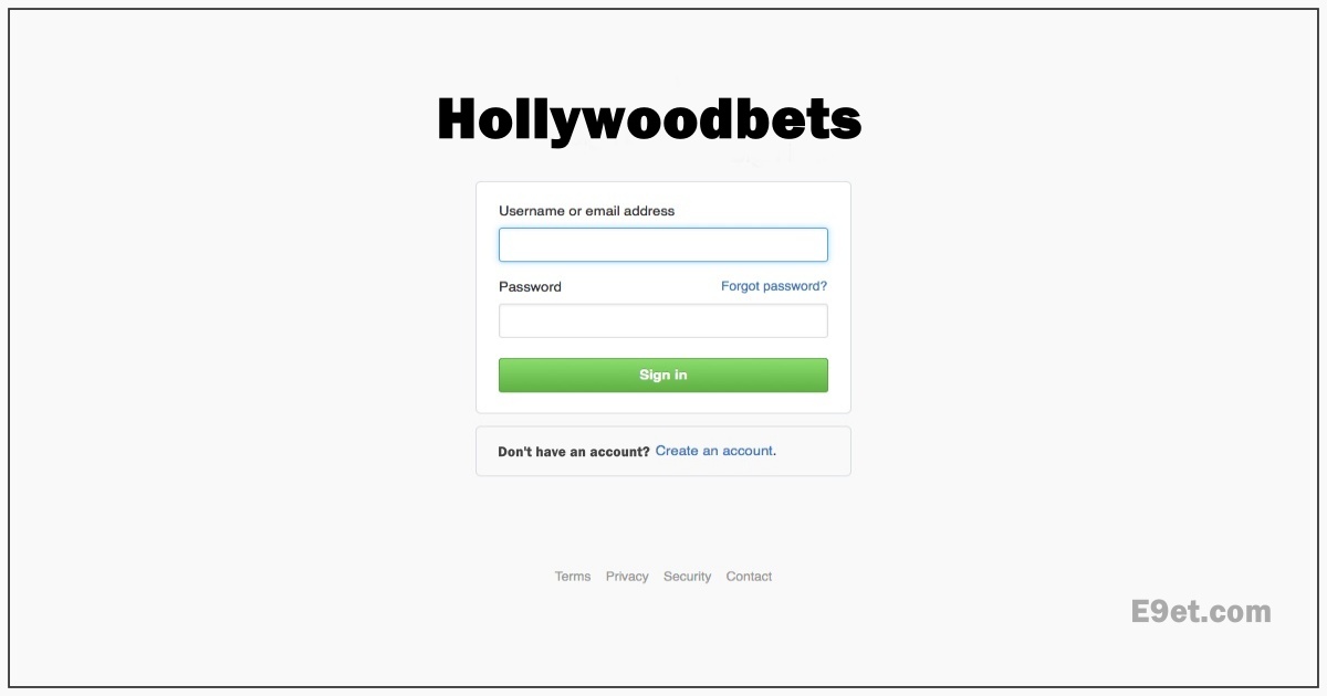 Hollywoodbets Account