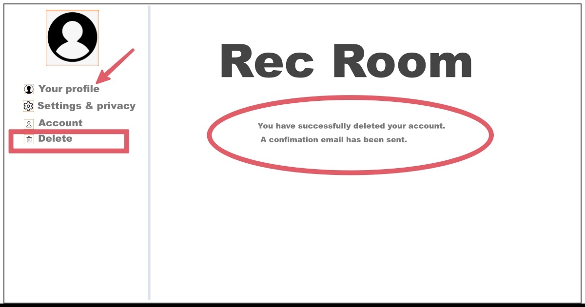 How to Delete Your Rec Room Account