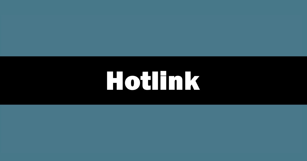 How to Change Hotlink Language to English