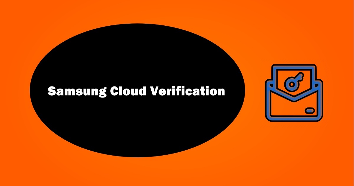 Samsung Cloud Verification Code