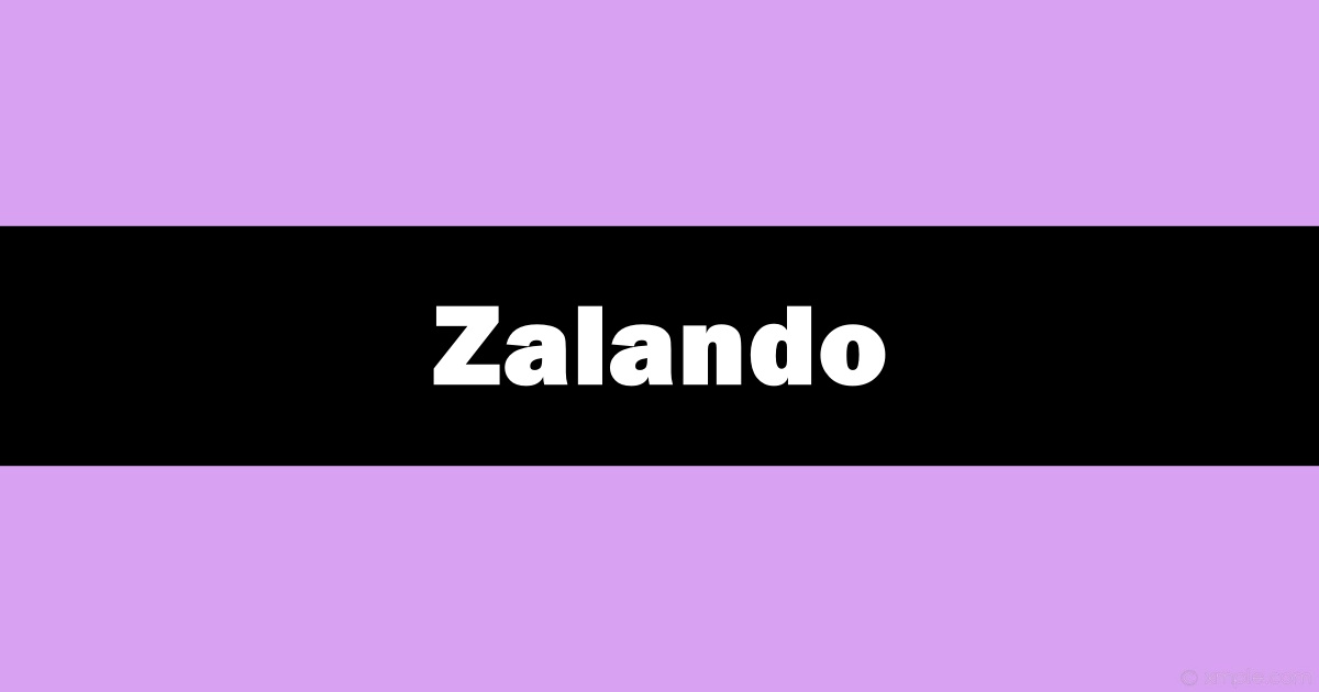 How to Change Zalando Language