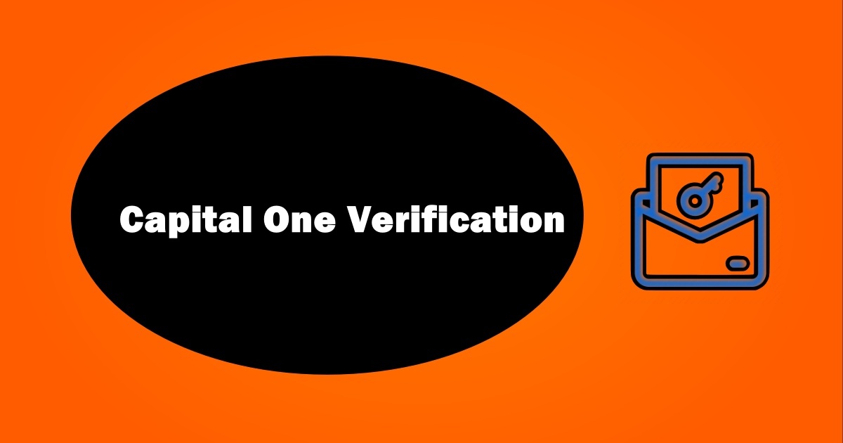 Capital One Verification Code