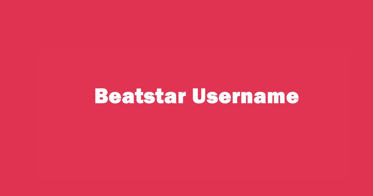 How to Change Username On Beatstar
