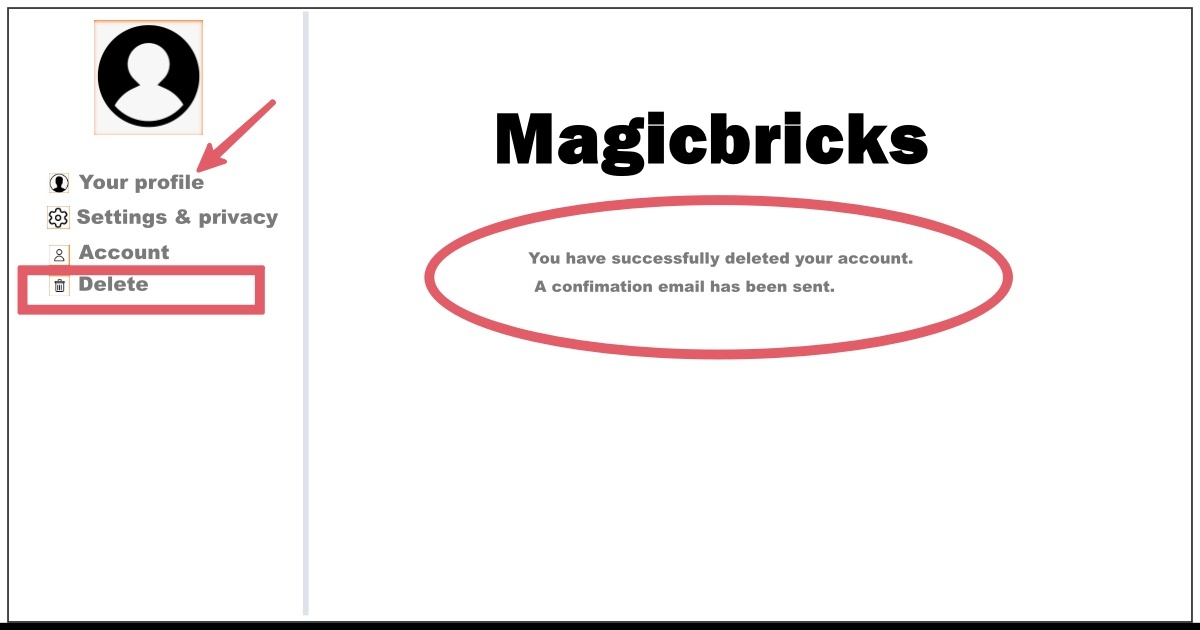 How to Delete Magicbricks Account